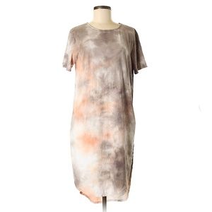 ❌❌SOLD❌❌Zara tie dye hi-lo t-shirt dress
